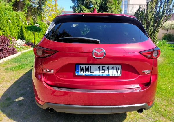 Mazda CX-5 cena 139900 przebieg: 46000, rok produkcji 2021 z Marki małe 466